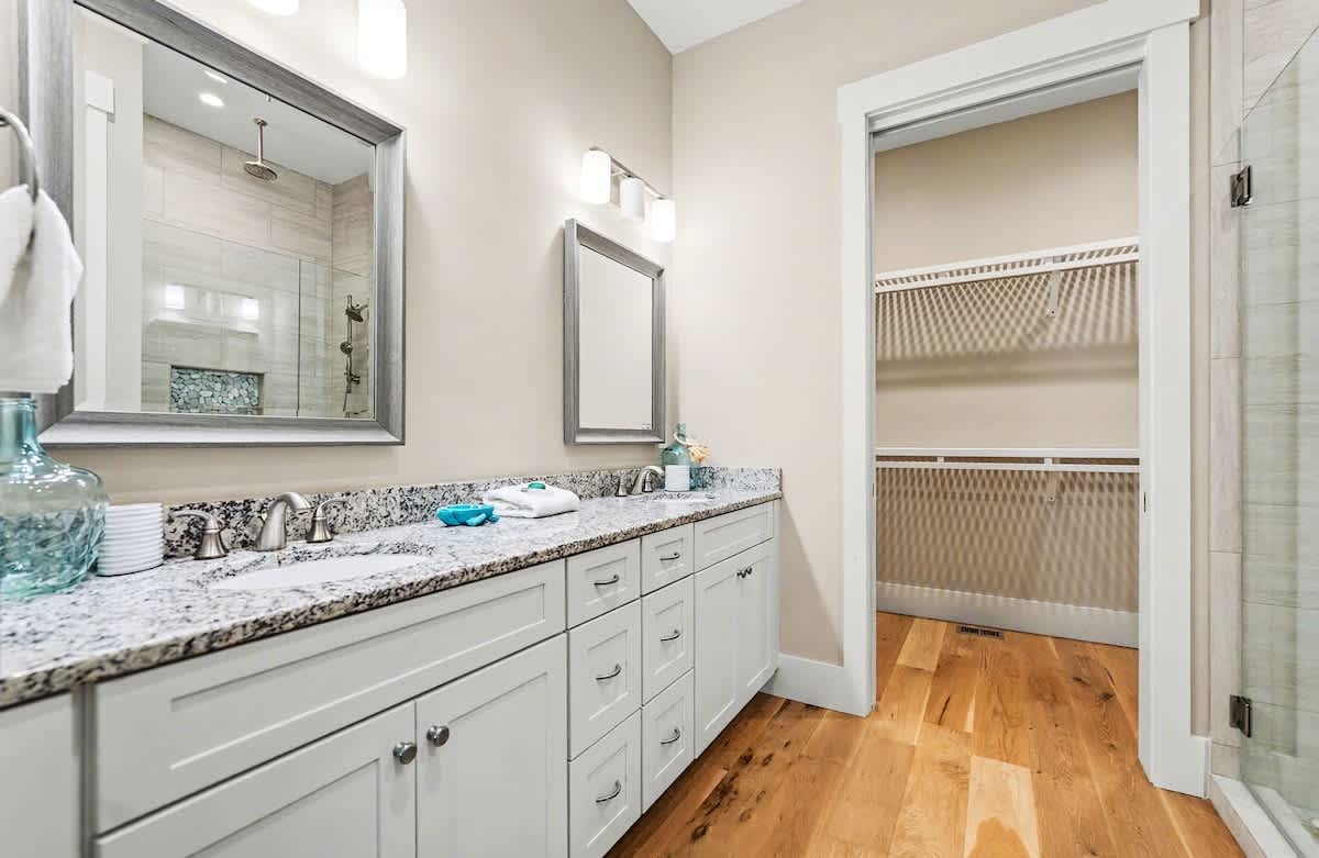 Primary En-Suite with Double Vanity 