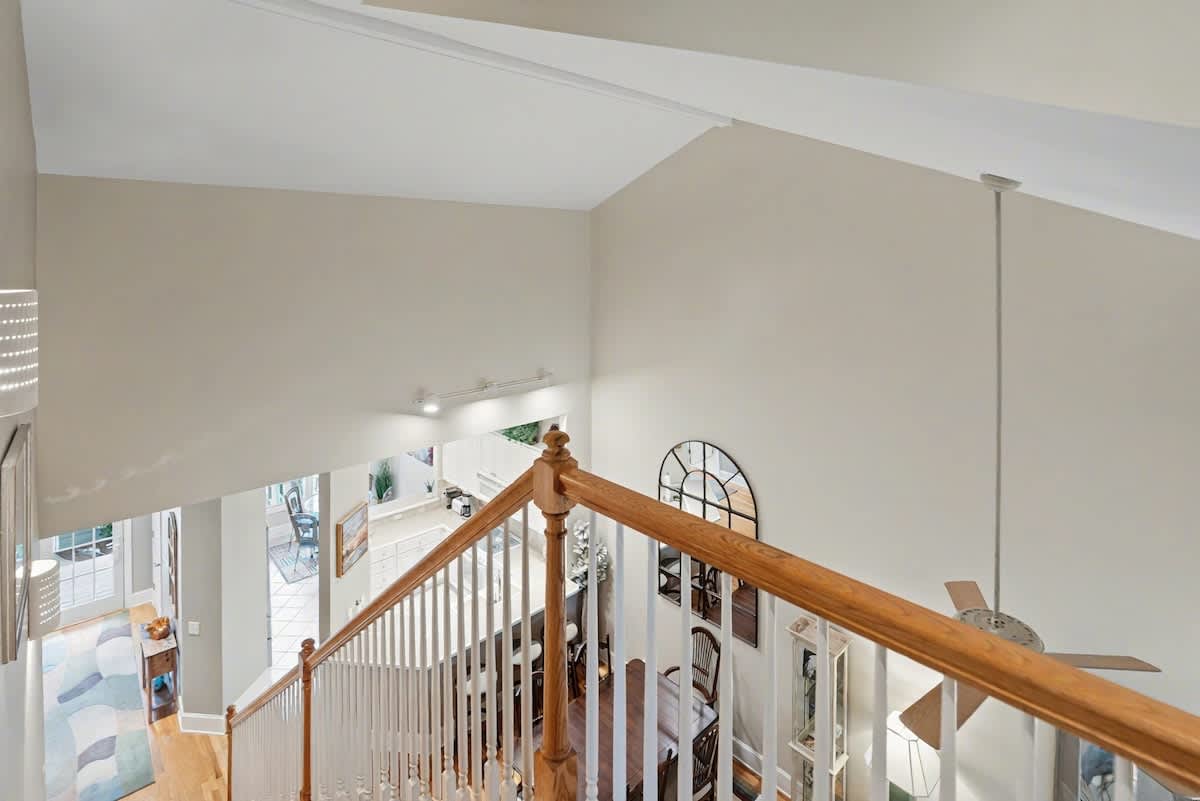 Stairway to 2nd Level Primary Bedroom