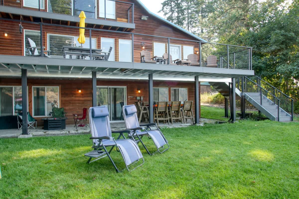 Lakefront Retreat w/ Private Dock & Fire Pit — Rathdrum, ID — vacation rental