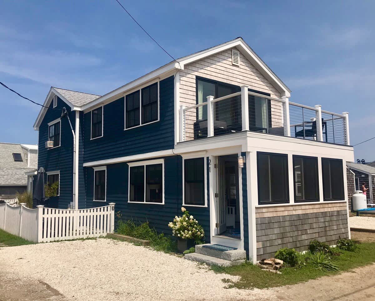 100 Yards to Beach with Bay Views