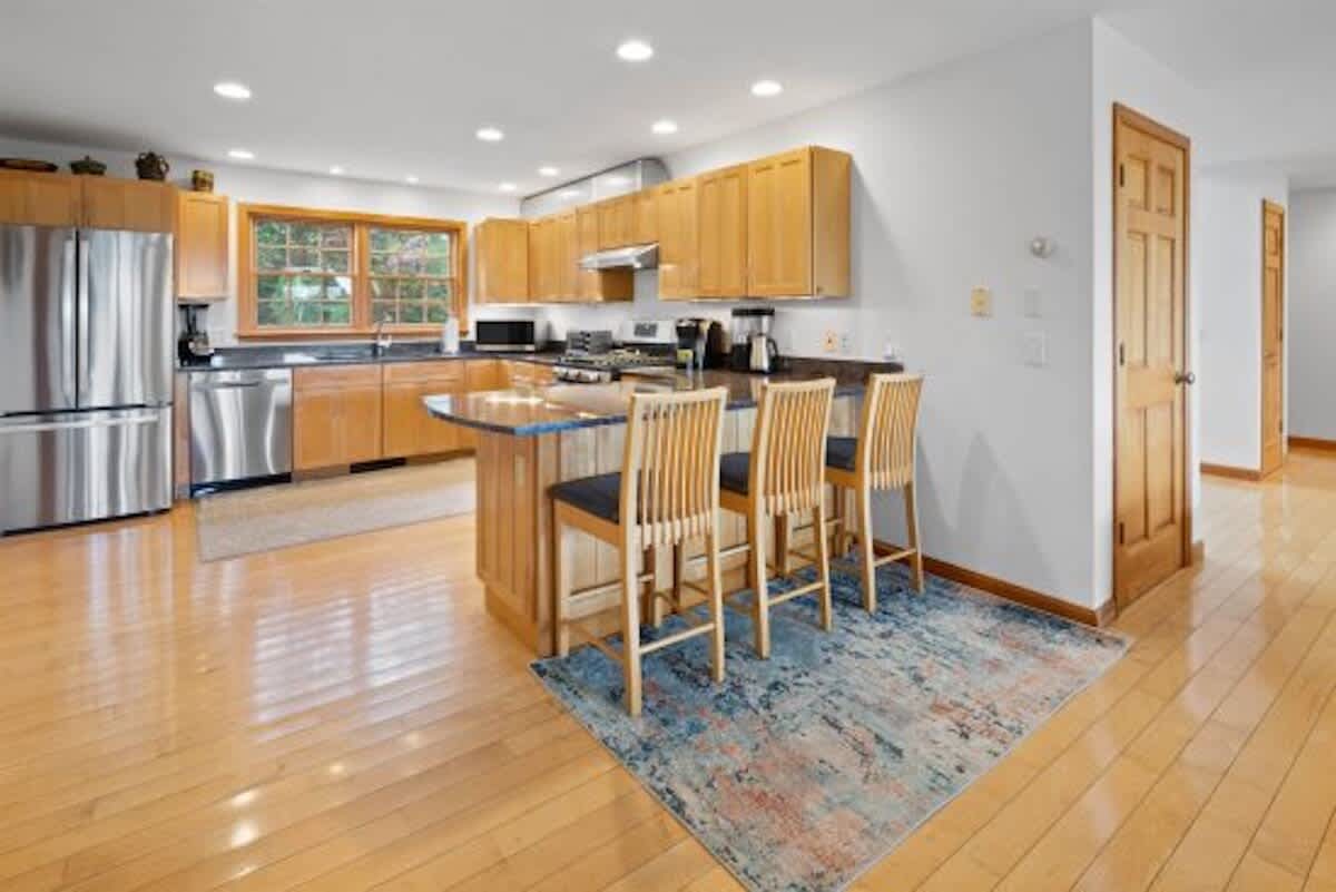 Beautiful modern two story home with views of Cape Cod Bay 9