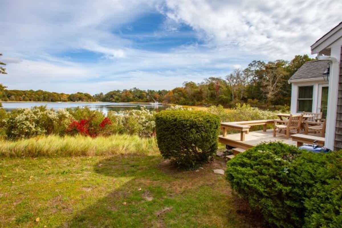 Water Views from the Garden