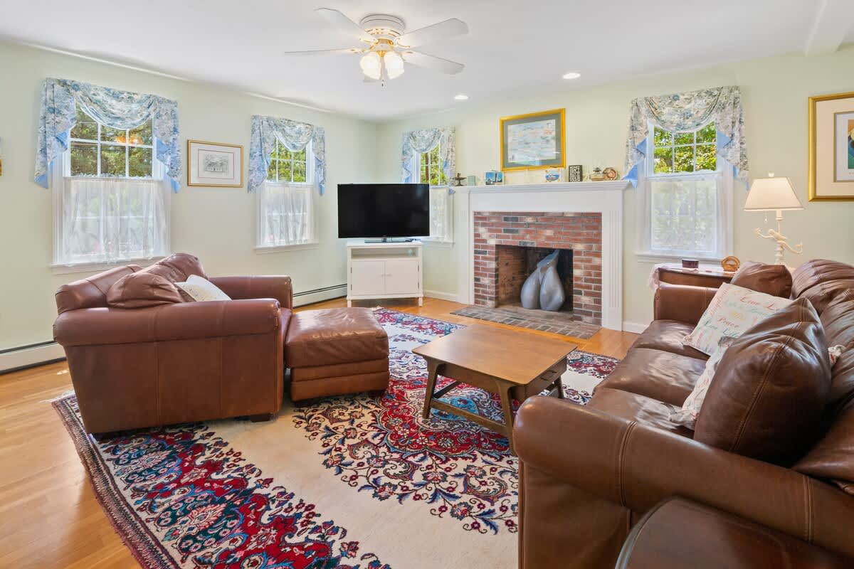 47-inch flat screen Smart TV in the living room