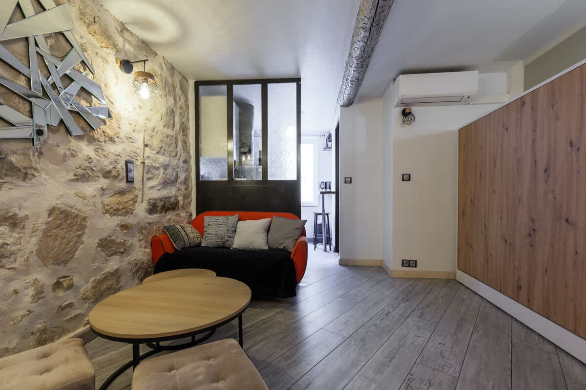 Cosy studio place du pin