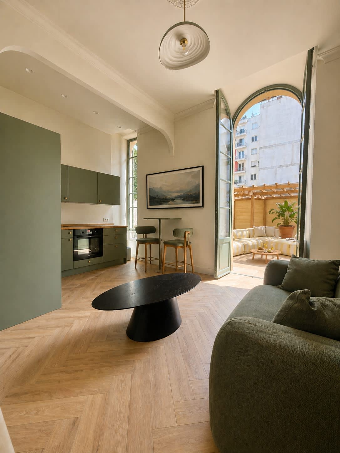 Magnifique studio avec grande terrasse 