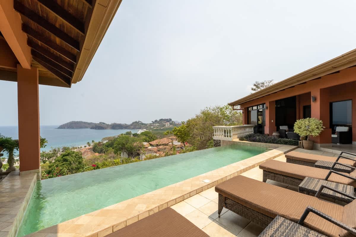 Casa Rosa- Luxury Ocean View 3 Bedroom Home — Flamingo, Guanacaste — vacation rental