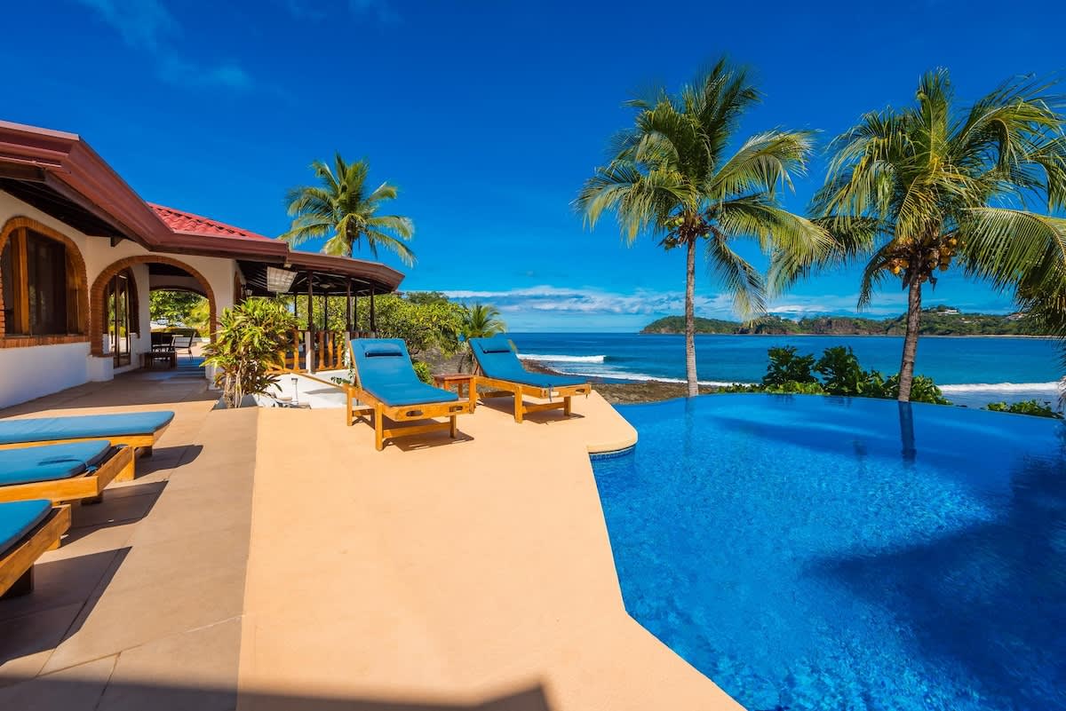 Casa de la Playa- Beachfront Home at Flamingo — Flamingo, Provincia de Guanacaste — vacation rental