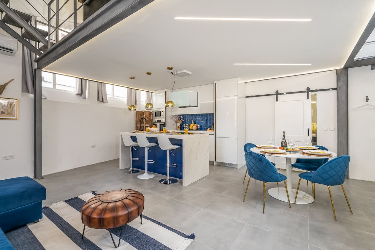 Loft with Historic Charm & Terrace by HostWise