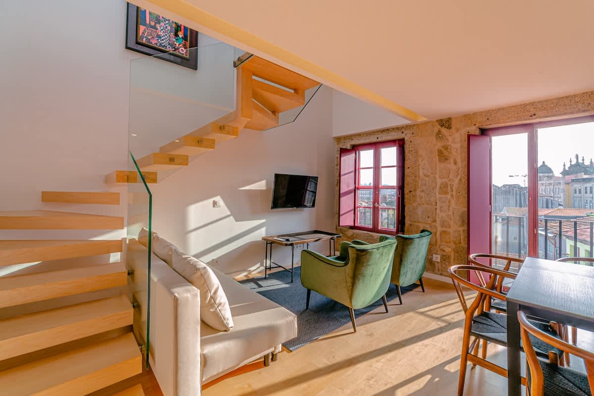 Designer Duplex Stay Near Clérigos by HostWise