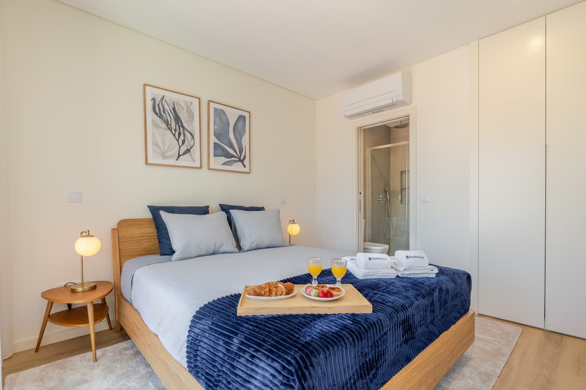 Stylish Flat w/ Balcony by HostWise