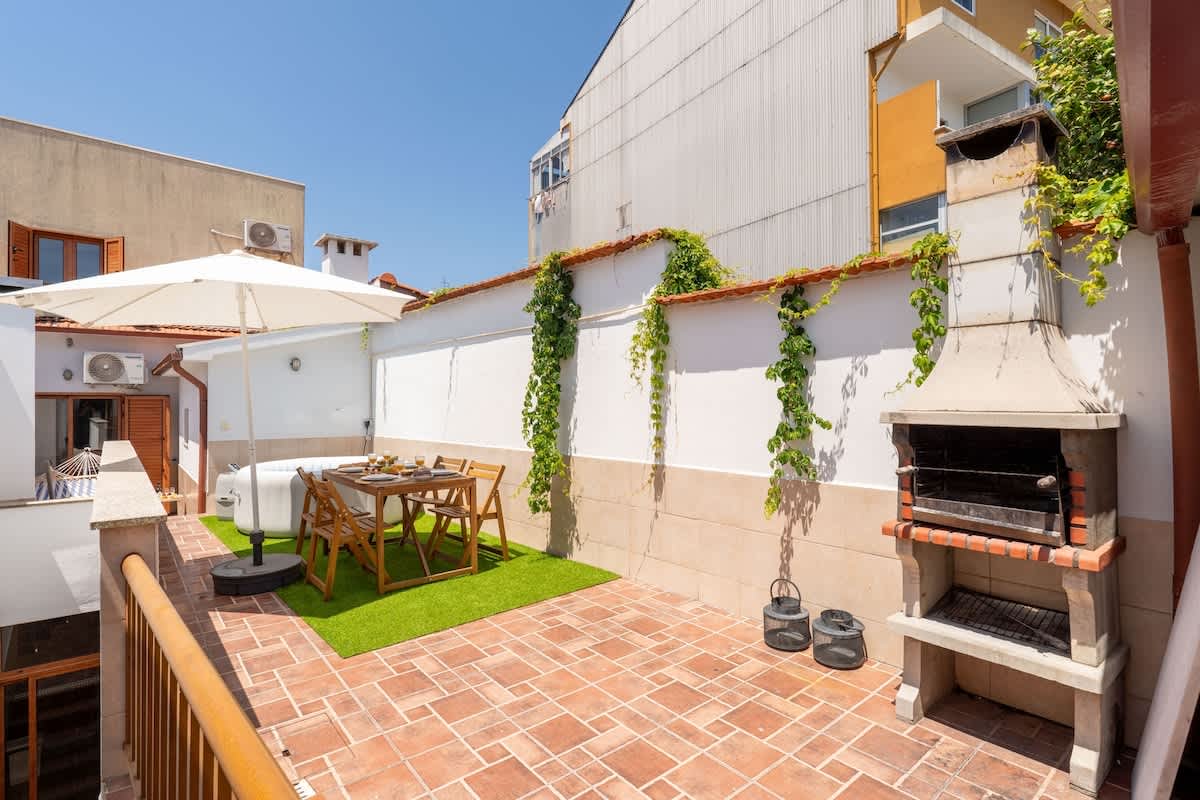 Spacious Duplex | Jacuzzi & Terrace by HostWise