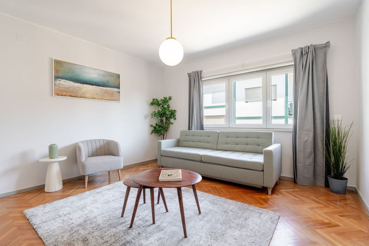 Bright & Spacious Flat w/ Garage by HostWise