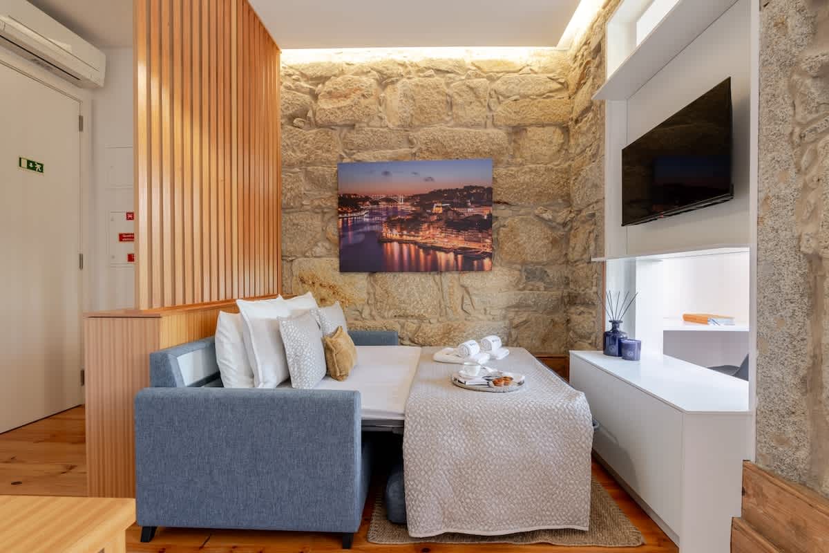 Cozy Studio with Workspace by HostWise