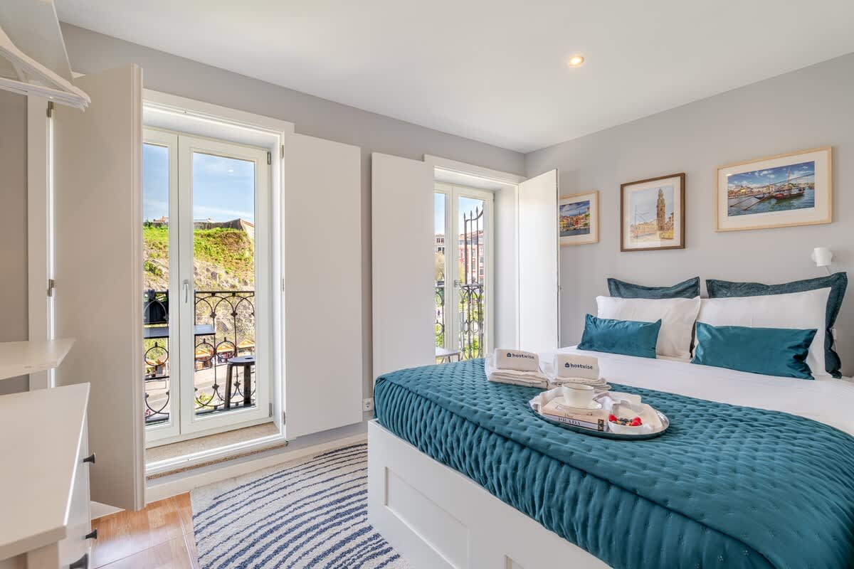 City Views & Balcony in Historic Porto by HostWise