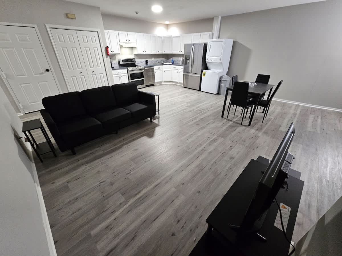 Open concept living Room, dining room, kitchen  — photo 4