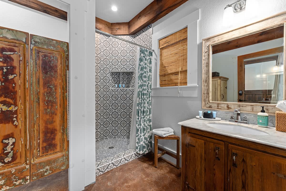 Third full bathroom.