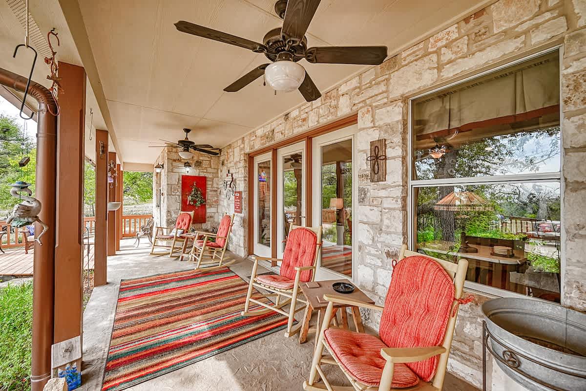 Take a break from the shade. 