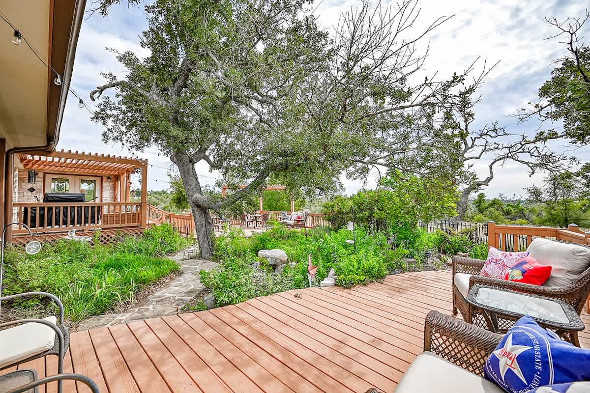 Take in the beautiful views while sipping on a refreshing drink on the patio.