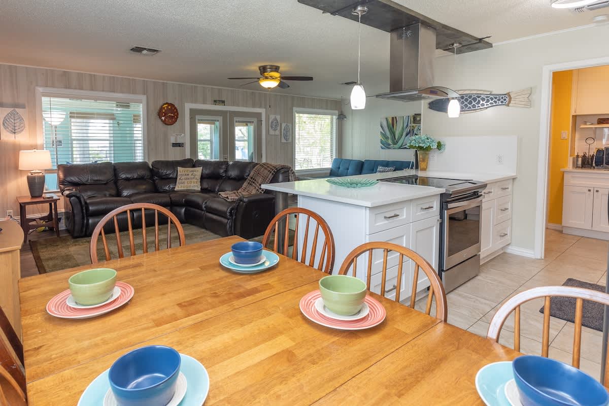 Gather round the dinner table.