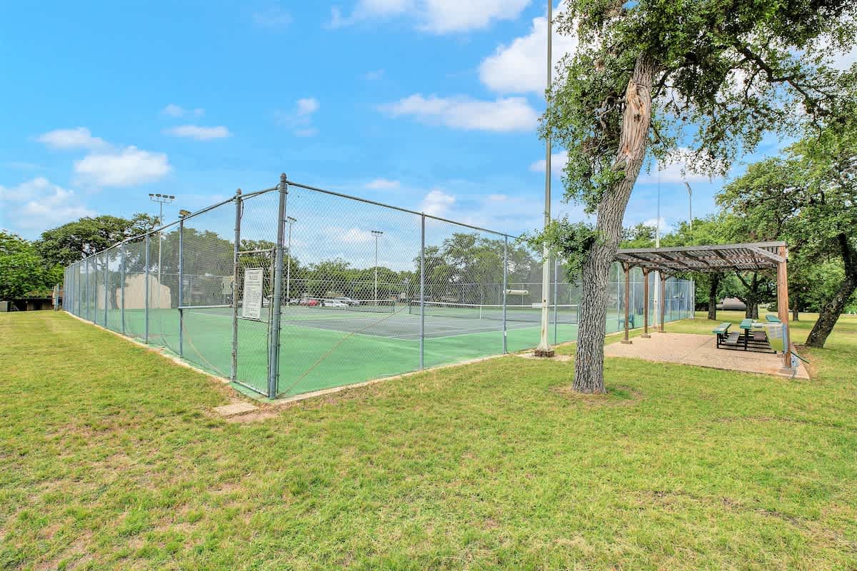 Social Club tennis courts.