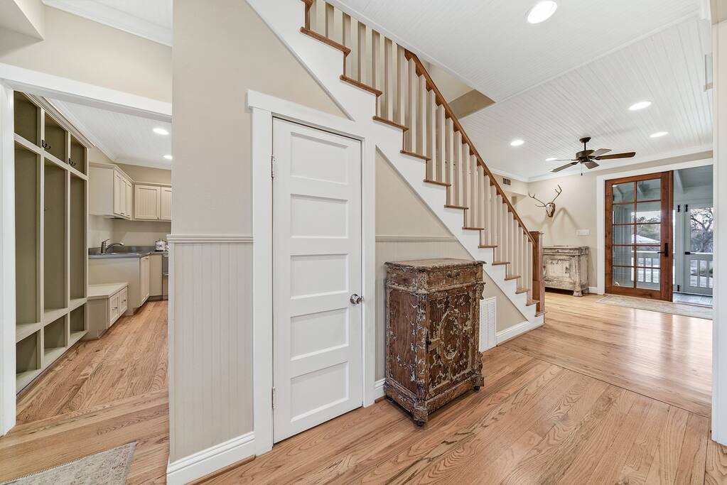 Entryway and Half Bath