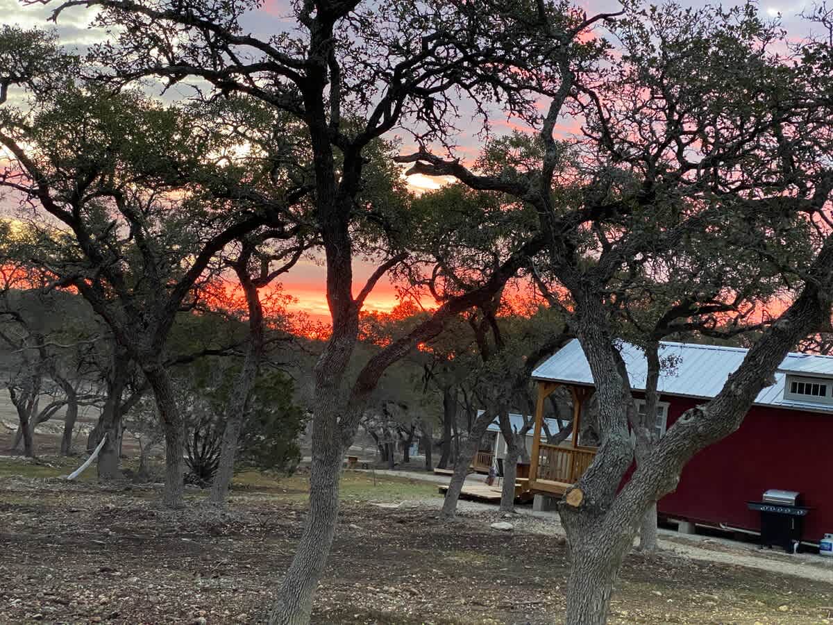 morning view from cabin 4