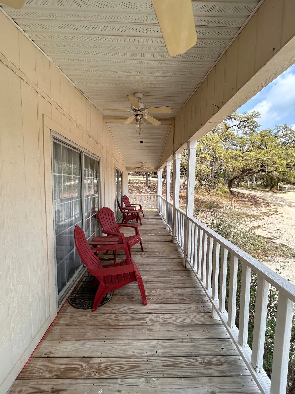 main house side porch