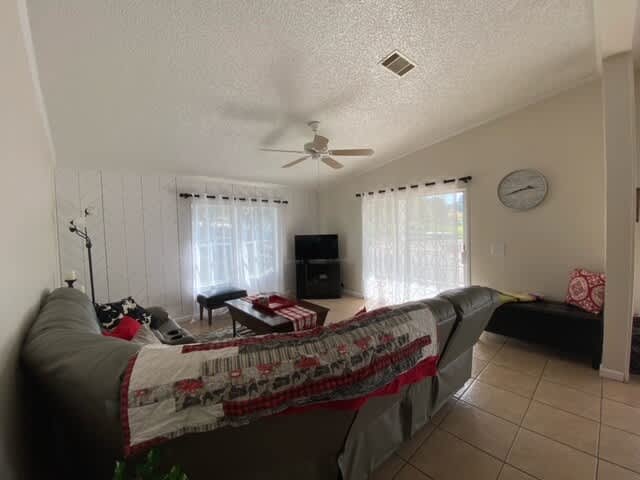 Living area in the main house