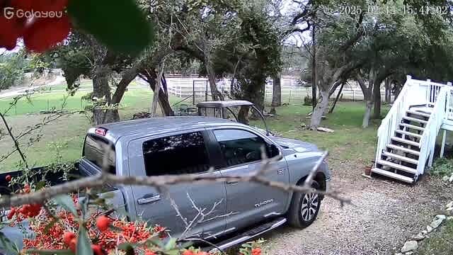 Front porch camera view