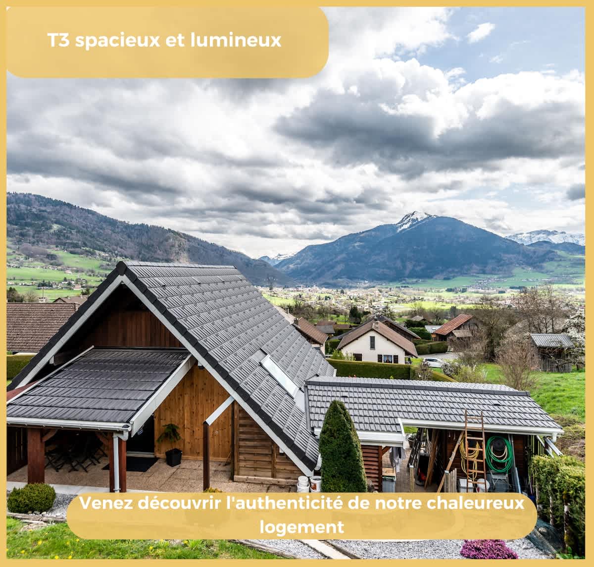 Chez Marie | T3 | Viuz - photo 1