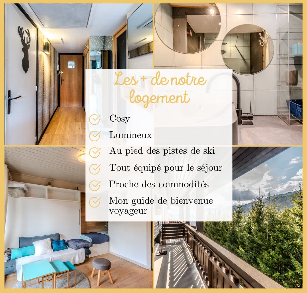 La Grange Neuve I T1 I Les Gets - photo 3