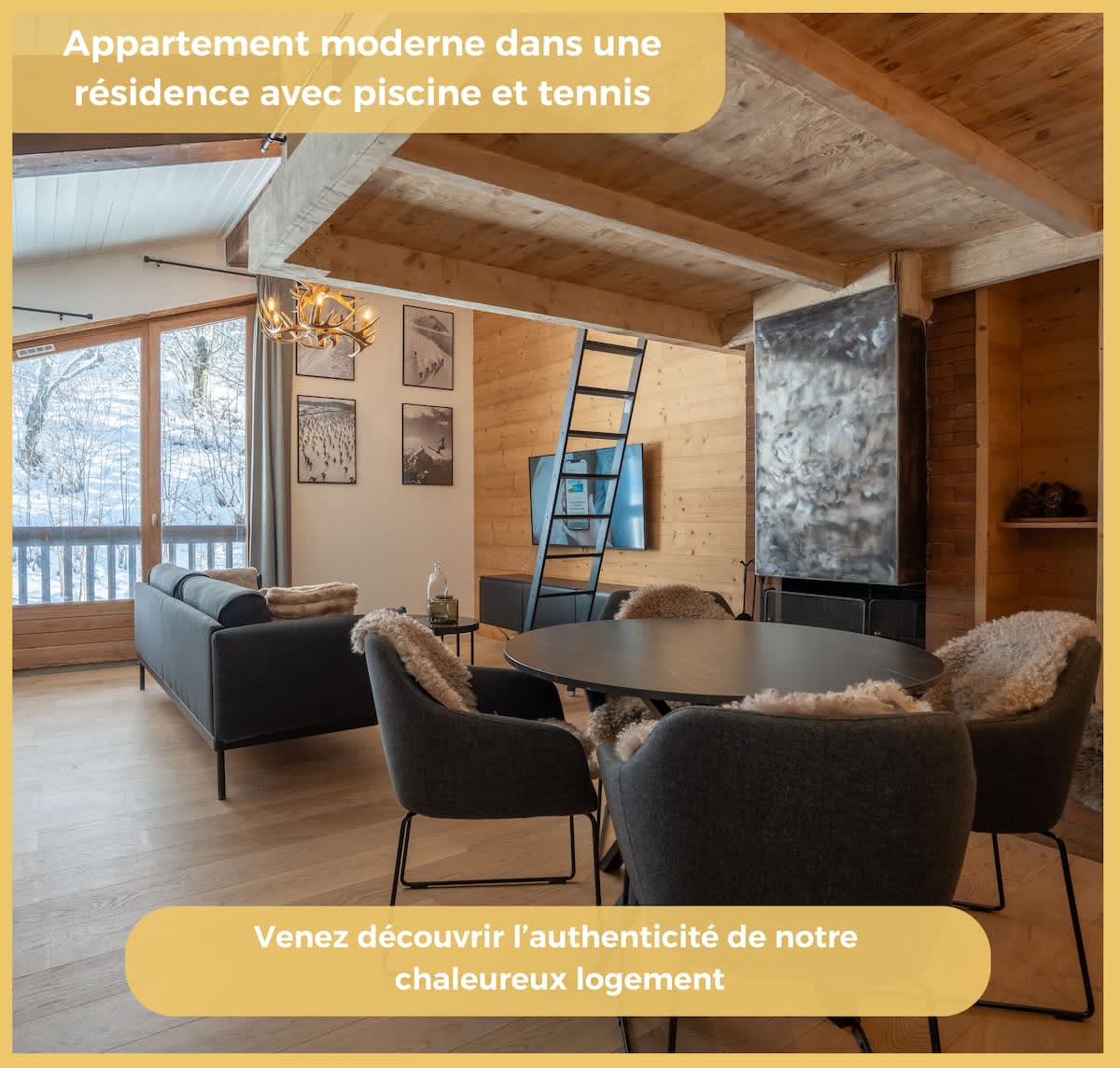 The Nest – Votre cocon alpin à Megève - photo 1