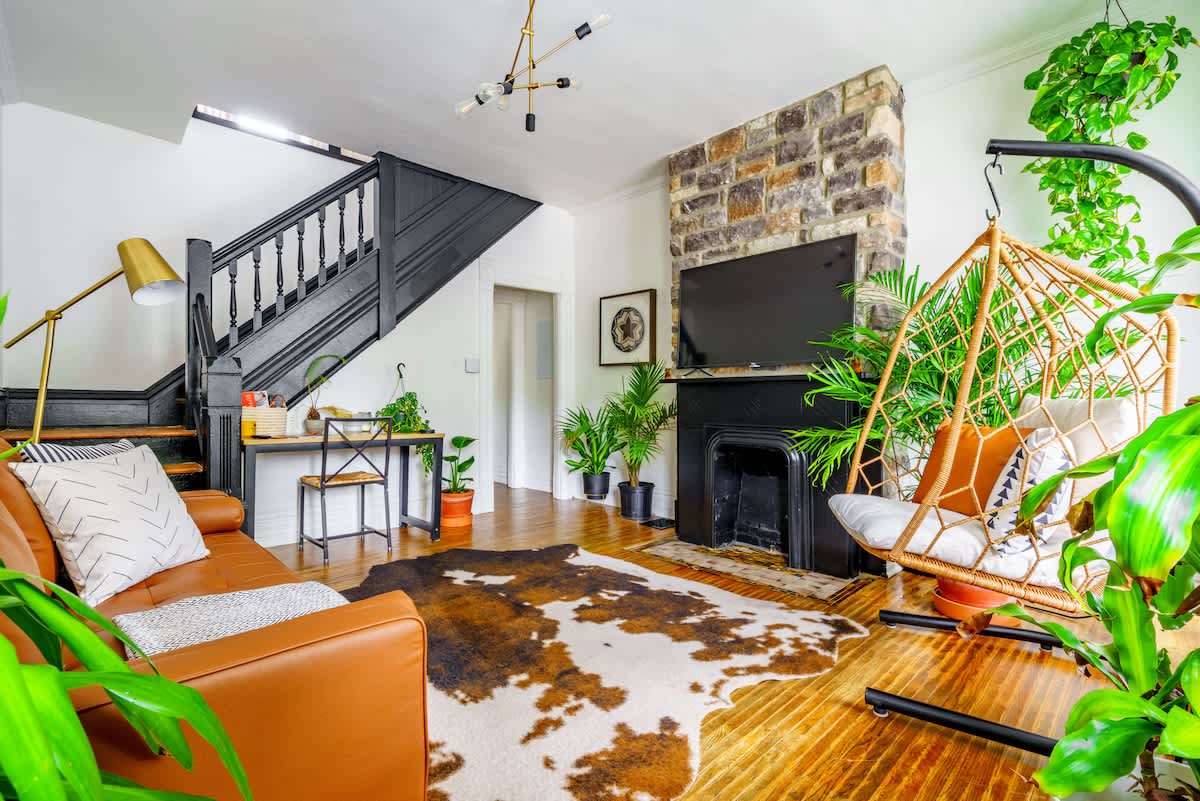🌿 Jungle Fever by Jungle House | Walk to High Street | Near Convention Center, OSU & Nationwide Arena | Downtown & Short North | 5,800+ Reviews | Private Parking - Foto 10