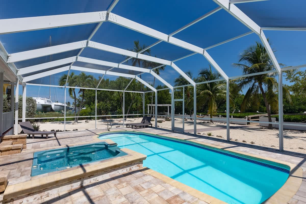 Canal-Front Family Getaway w/ Pool & Hot Tub — Marathon, FL — vacation rental