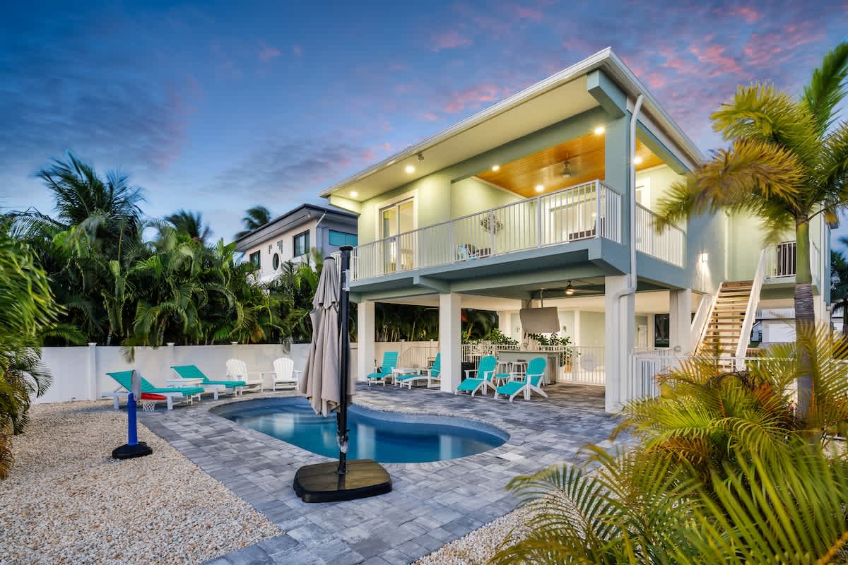 Modern Waterfront Retreat w/ Private Pool & Dock — Marathon, FL — vacation rental