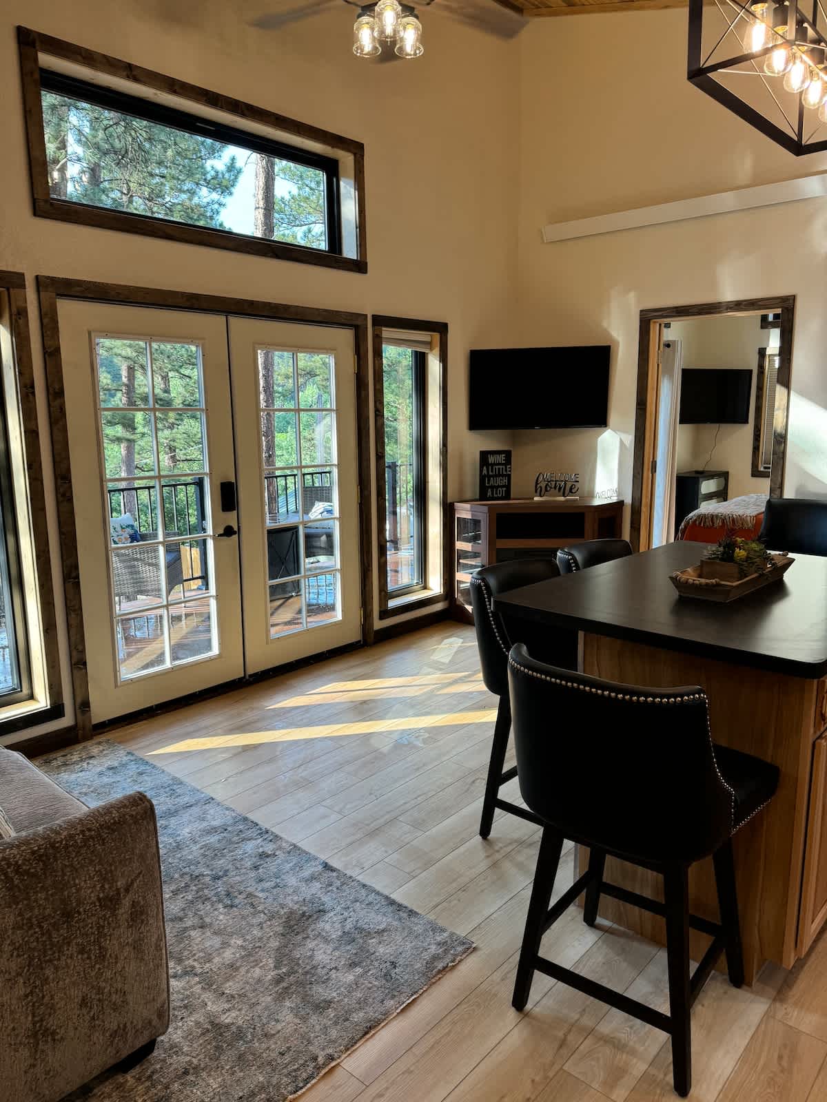 In the center of all the Black Hills has to offer, The Elkhorn Cabin with a Hot Tub 2