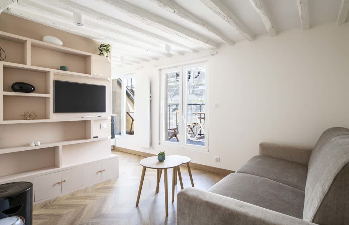 A Bright studio with Terraza in Grands Boulevards — Paris, Île-de-France — vacation rental