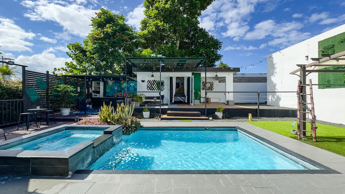 Garden Relaxing Room: Heated Pool & Jacuzzi — Arecibo, Arecibo — vacation rental