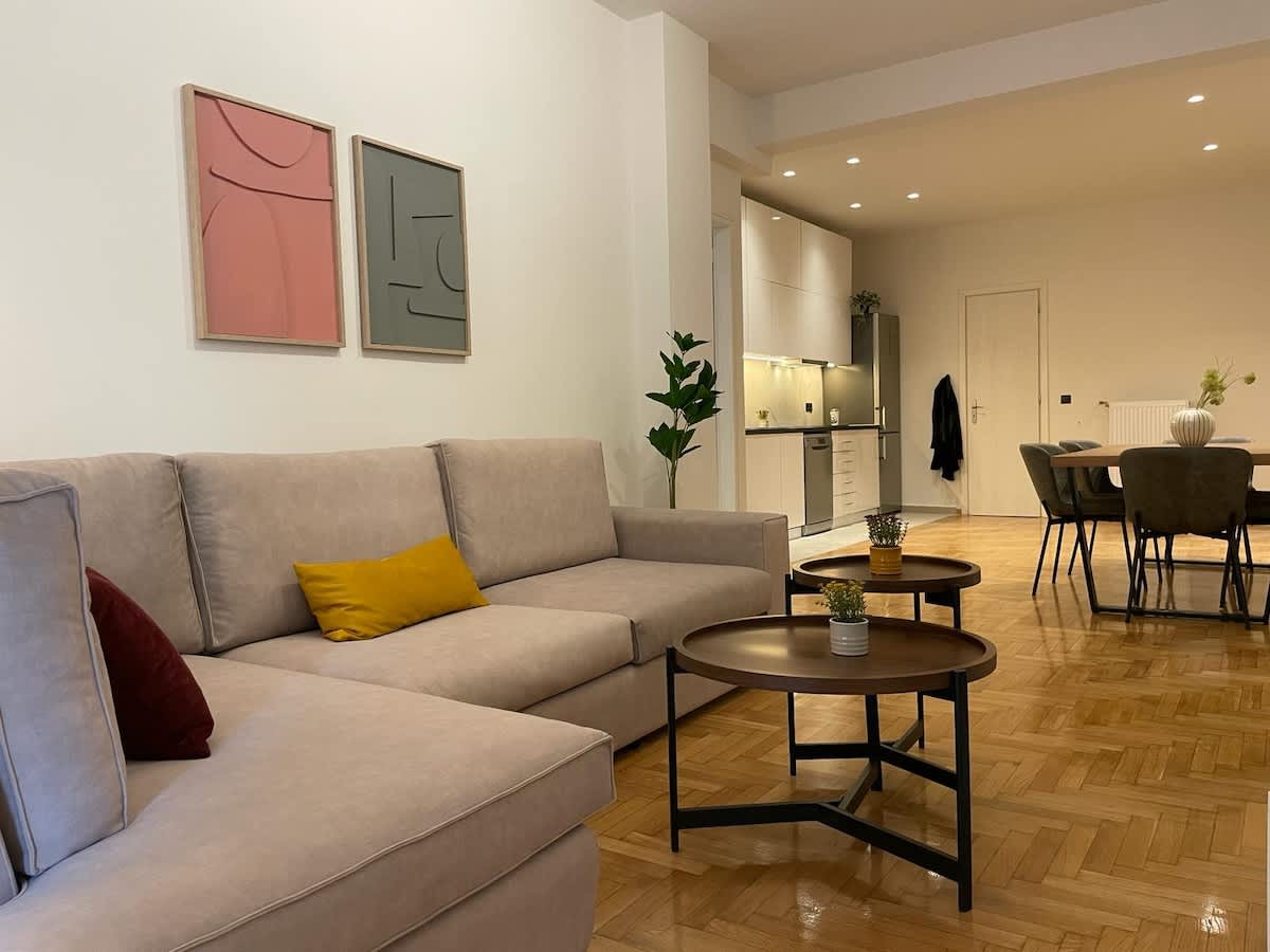 Astidamantos, striking spacious apartment in Pangrati