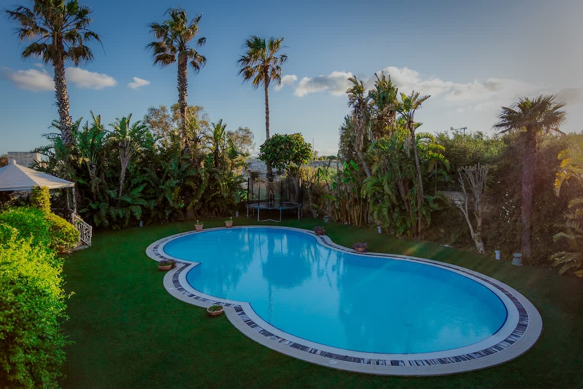 Private Villa with Lagoon Pool in Madliena (Overnight Stays)