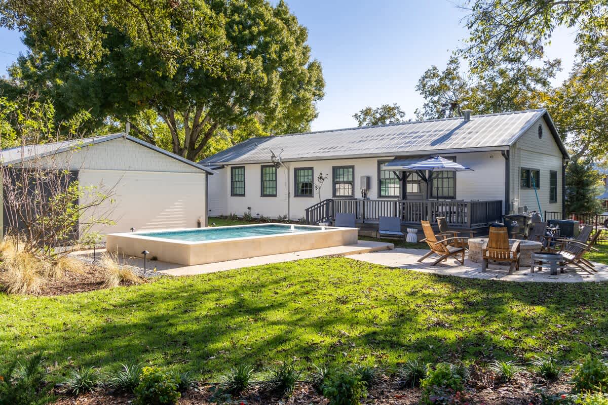 Heart of RT | Pool + Firepit + Walk to Shops — Round Top, TX — vacation rental