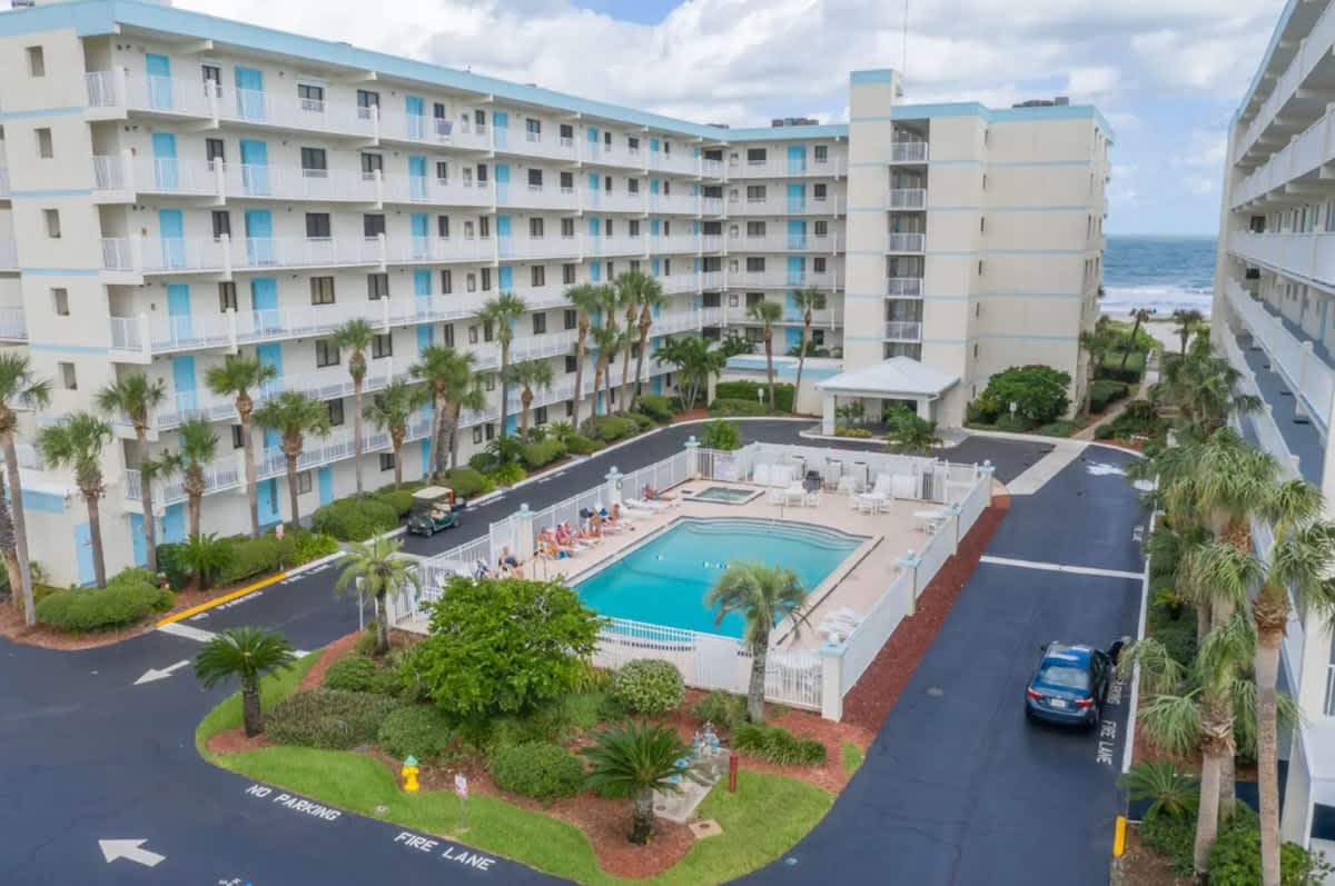 Steps to Ocean!  Sandcastles 104  — Cocoa Beach, FL — vacation rental