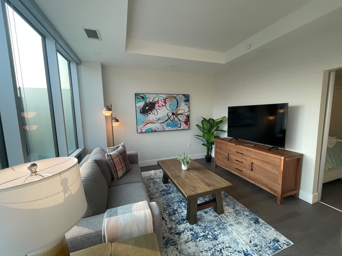 Downtown, bright and modern 1 BR with 6 appliances