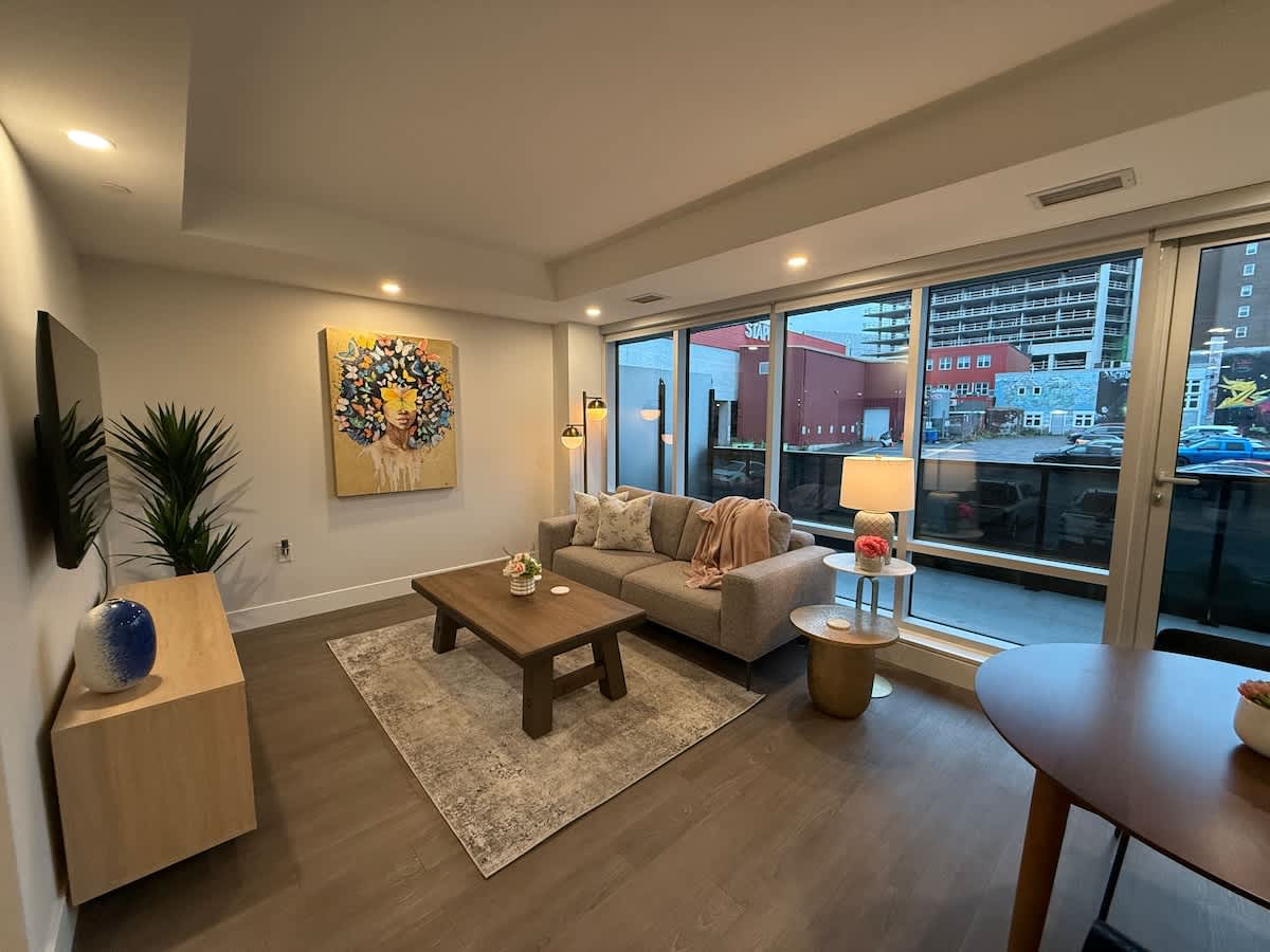 Chic Downtown Halifax Apartment with Balcony