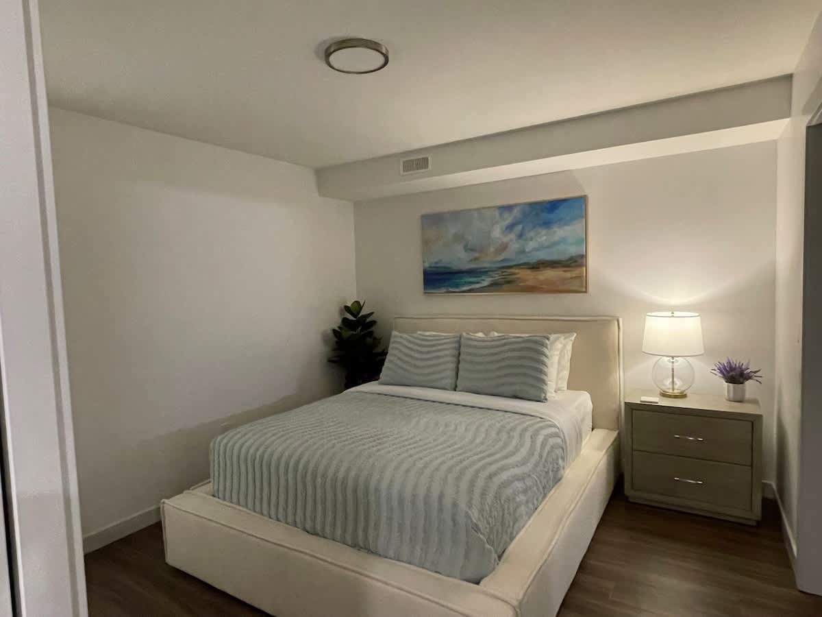 Large 1 BR with 6 appliances and rooftop swim spa