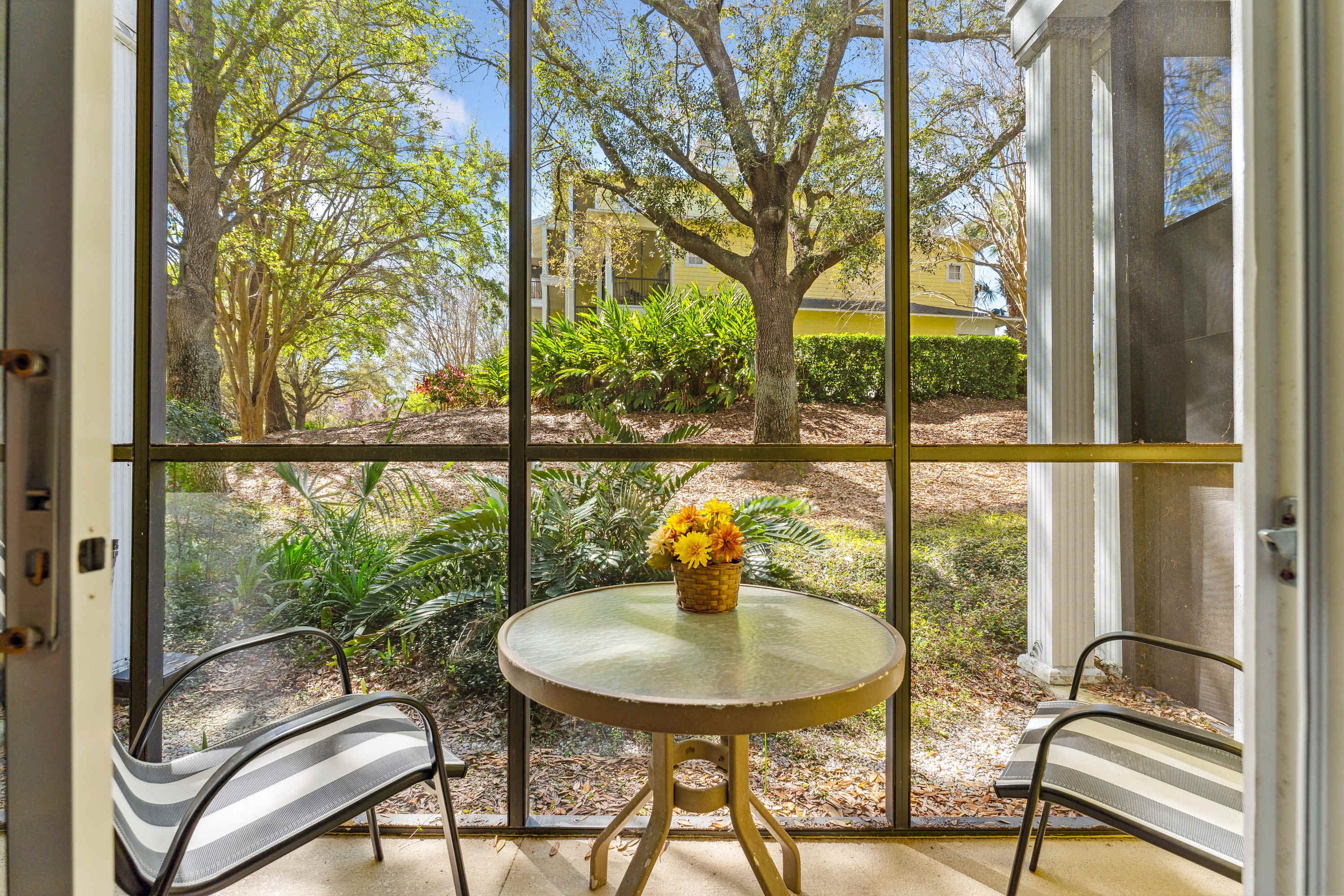 Soak up the sun in the sun room