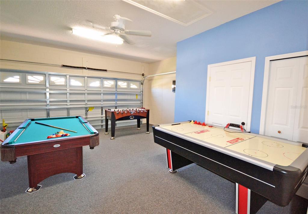 Garage Game Room