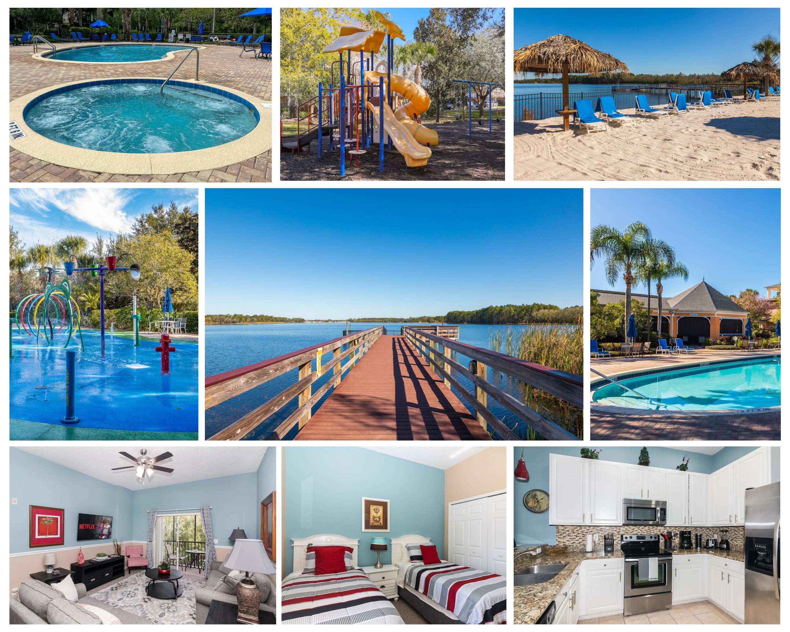 Breezy Day at Bahama Bay - Near Theme Parks!