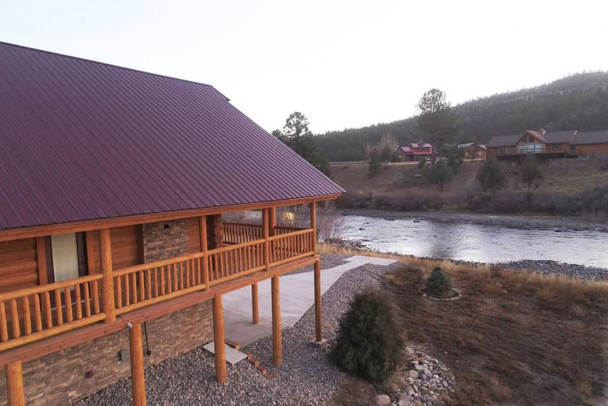 Riverfront Cabin – Cozy Fireplace Retreat — South Fork, CO — vacation rental
