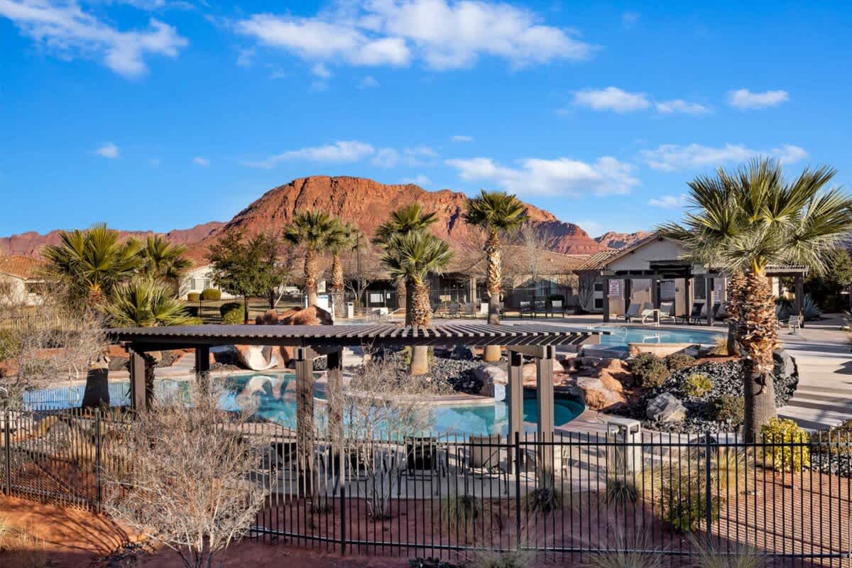 Your pool view from your private balcony - best location!